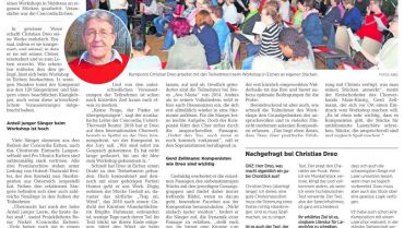 Übungsstunde mit dem Meister